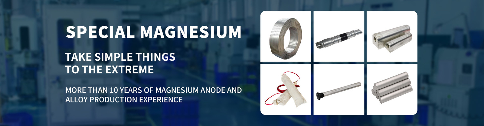 Magnesium Offeranoden
