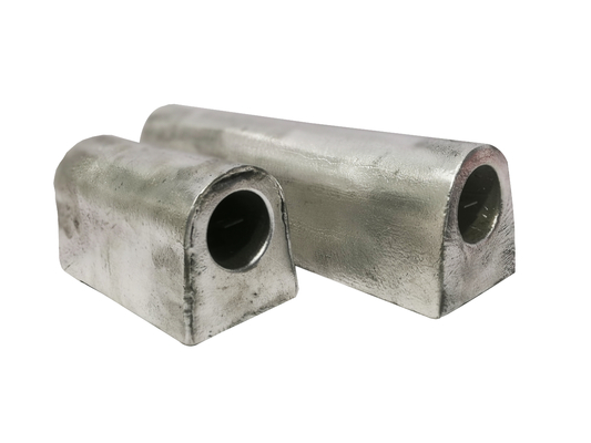 OEM Magnesium Sacrificial Anodes 9.1kg Anti Corrosion  Mg For Oil Platforms